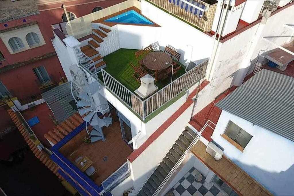 Casa Con Piscina Junto Catedral De Sevilla 外观 照片